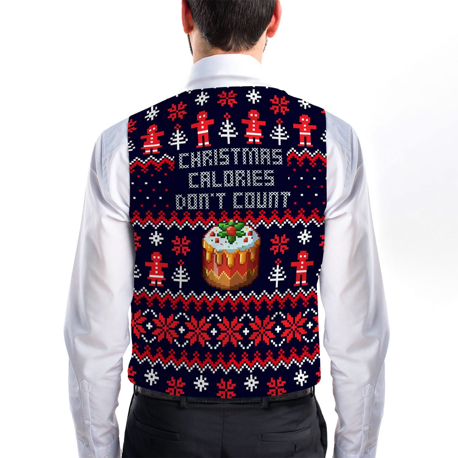 Christmas Jumpers Christmas Sweater Vest Mens Men's Christmas Home