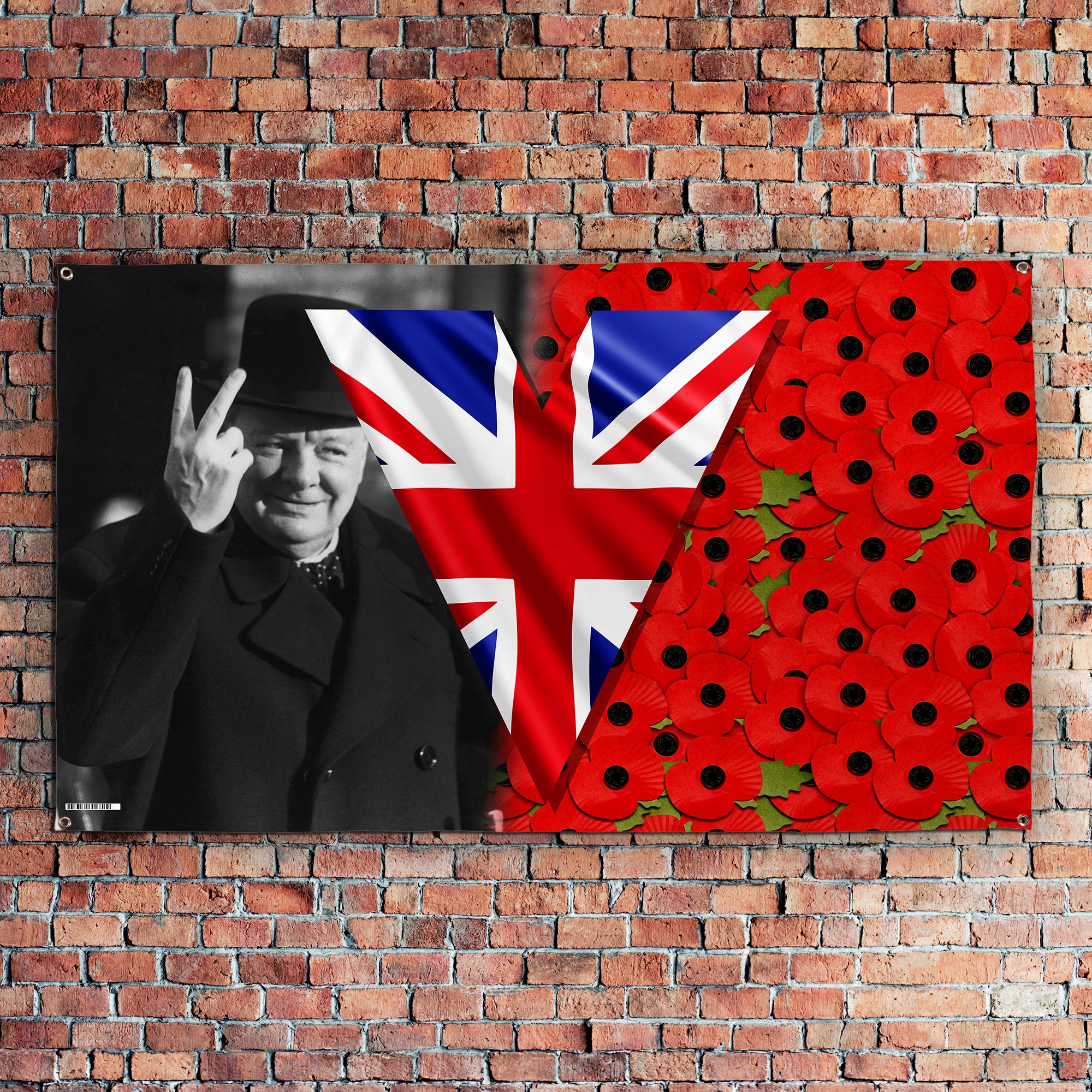 Churchill VE Day | Banner - 5ft x 3ft