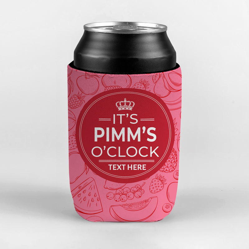 Pimm's O'clock - Custom Personalised Drink Can Cooler