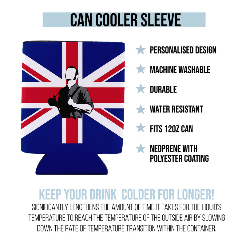 Skinhead Union Jack - Drink Can Cooler