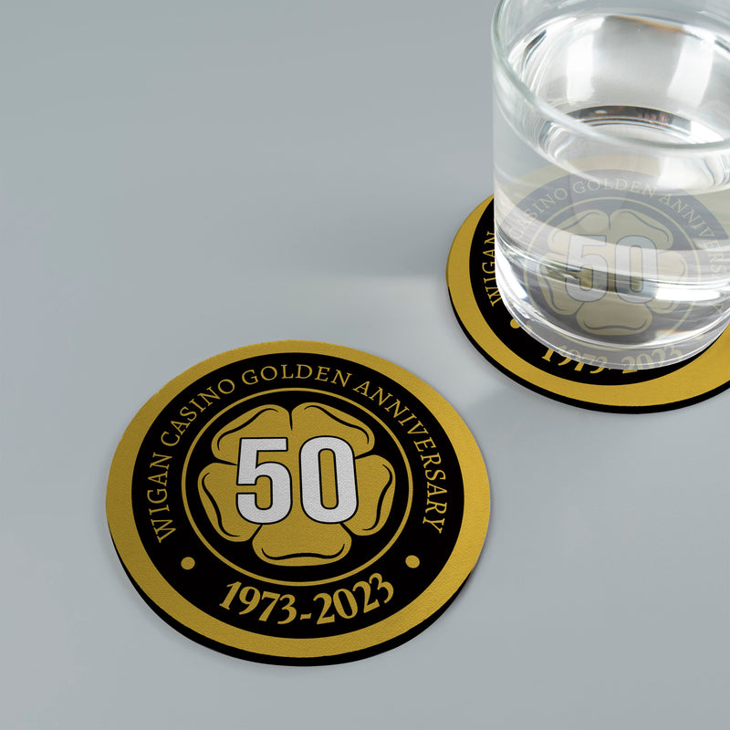 Wigan Casino 50th Anniversary - Drinks Coaster - Round or Square