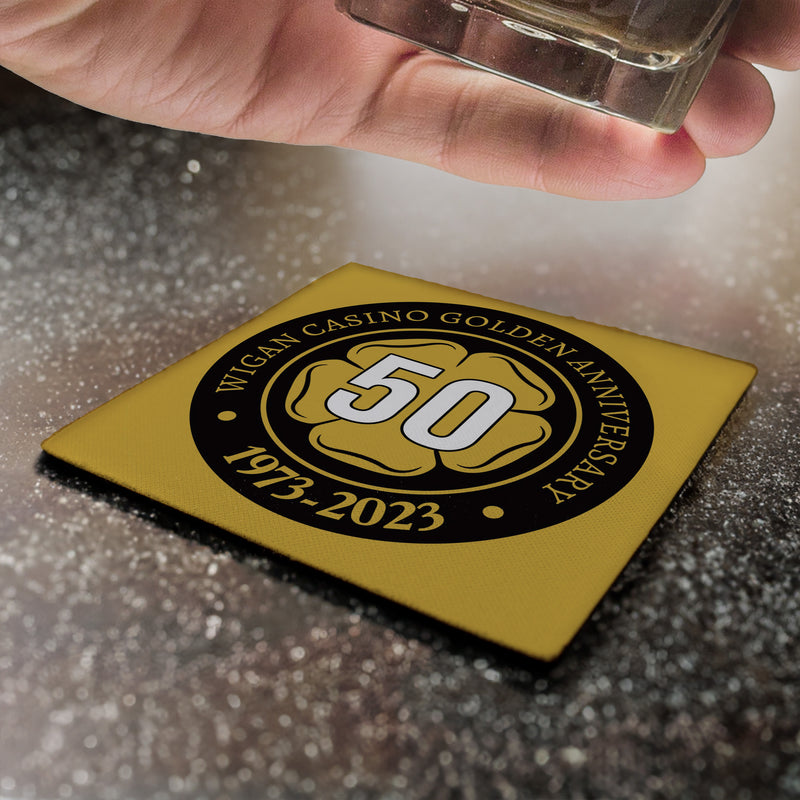 Wigan Casino 50th Anniversary - Drinks Coaster - Round or Square