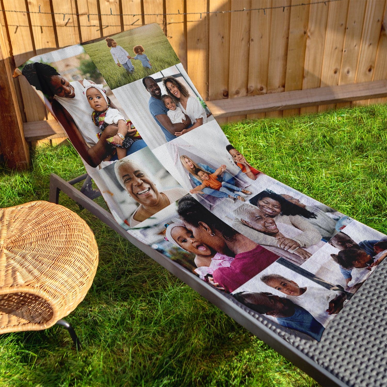Personalised Beach Towel - Photo Collage