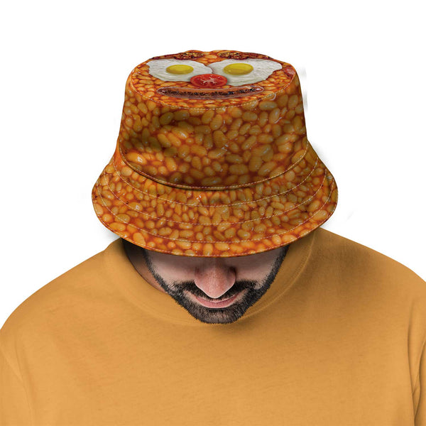 Full English Breakfast Custom Bucket Hat