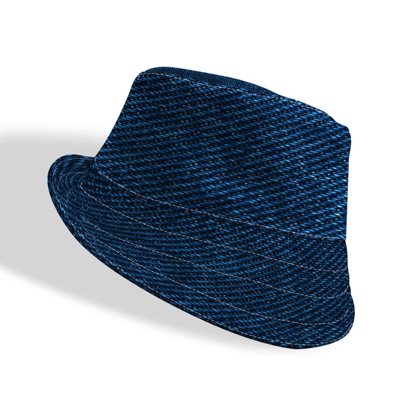 Denim Print Custom Bucket Hat