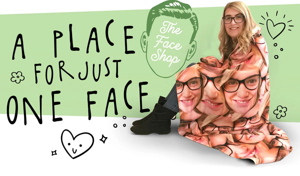 Photo Face Gifts - Face All Over Funny Personalised Gifts