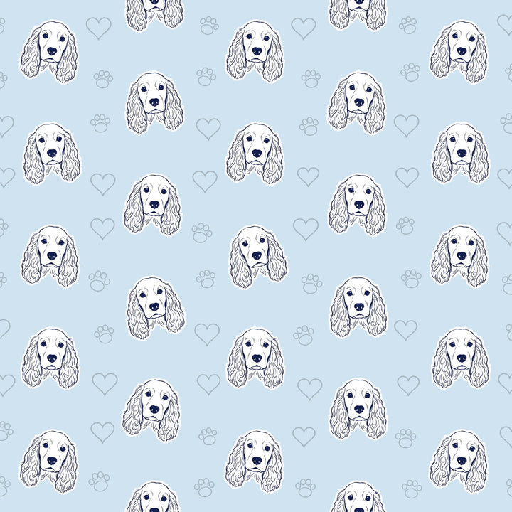 Sketch Line Pattern pet portrait artwork example