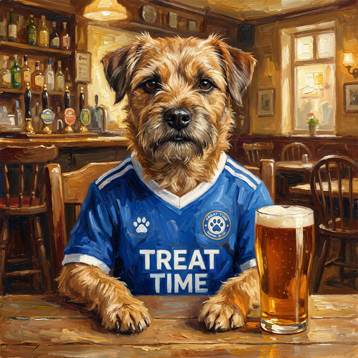 Peterton pet portrait artwork example
