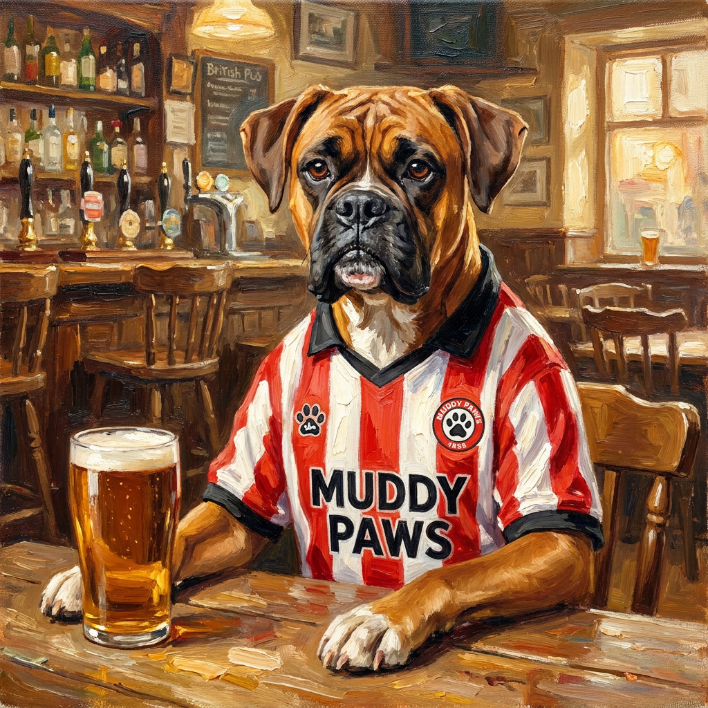 Sniffderland pet portrait artwork example
