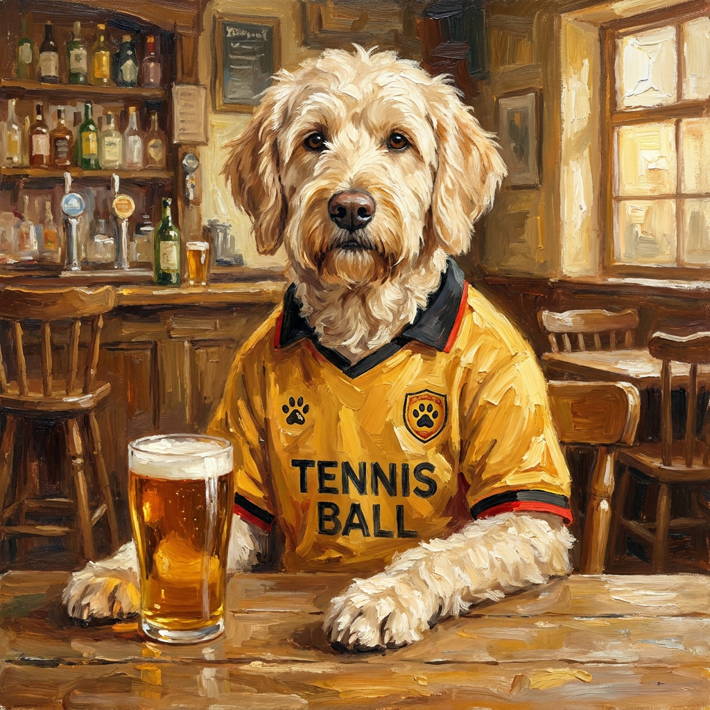 Wagford pet portrait artwork example