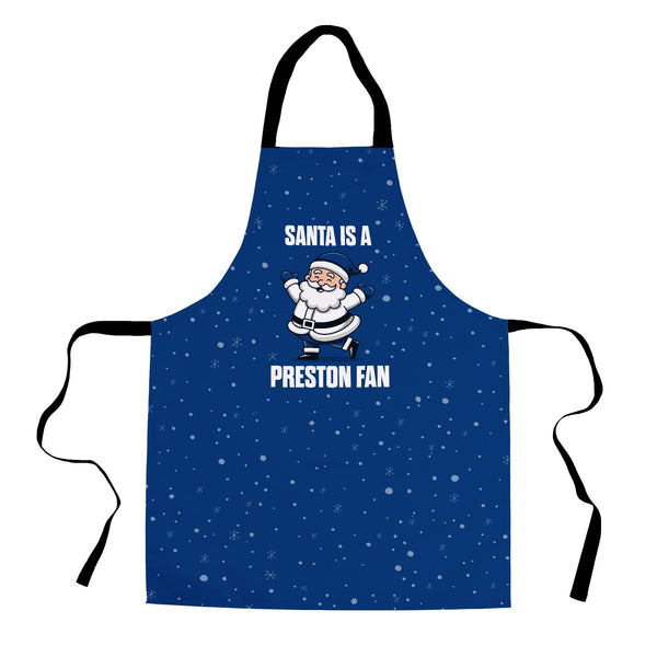 Santa is a Preston Fan - Apron