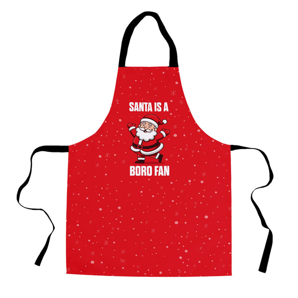 Santa is a Middlesbrough Fan - Apron
