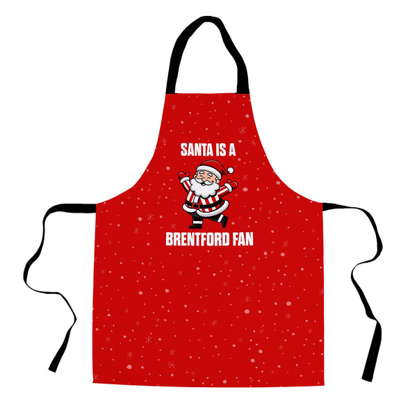 Santa is a Brentford Fan - Apron