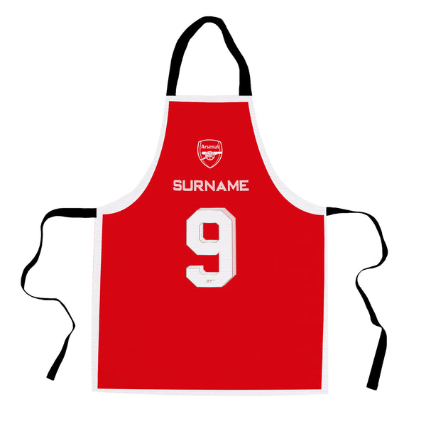 Arsenal FC Back of Shirt  - Officially Licenced