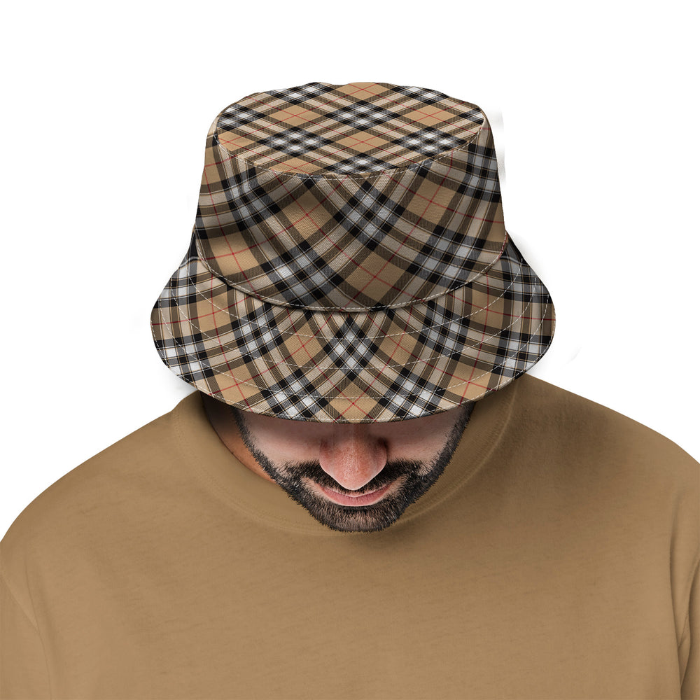 Beige Tartan Bucket Hat – https://britishmade.gifts/