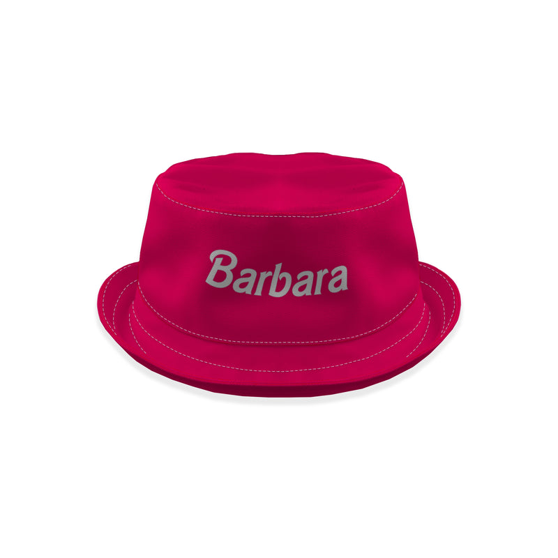 Pink Girly Text Custom Bucket Hat