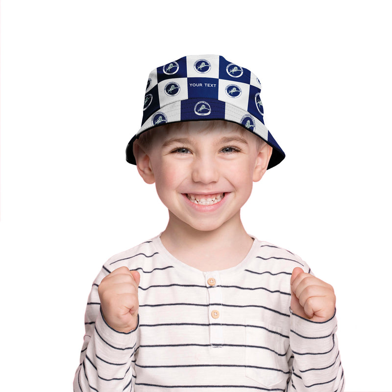 Millwall FC Chequered Bucket Hat - Offically Licensed Product