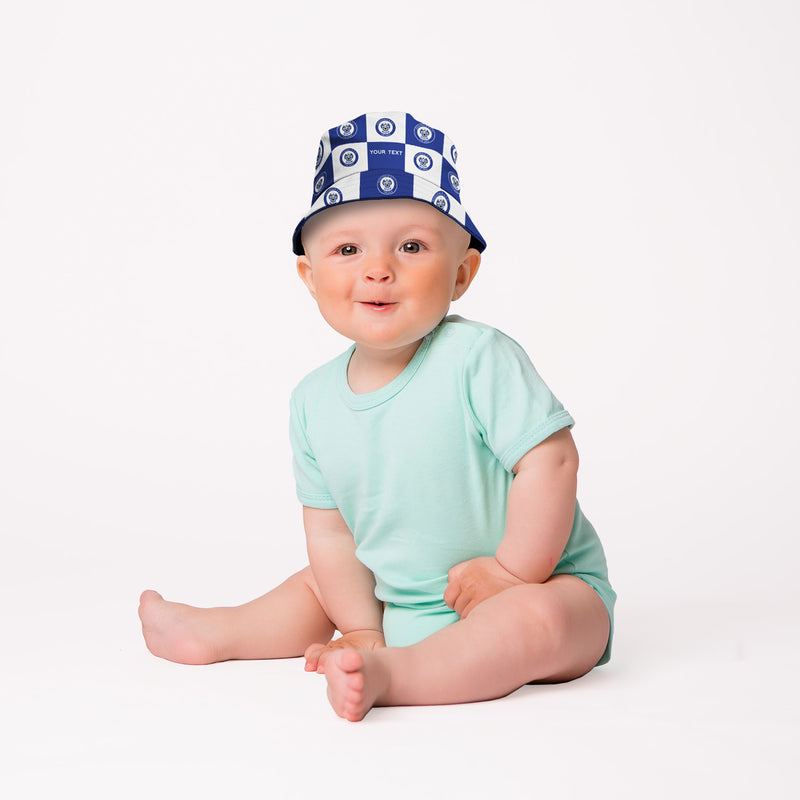 Rochdale Chequered Bucket Hat - Offically Licensed Product