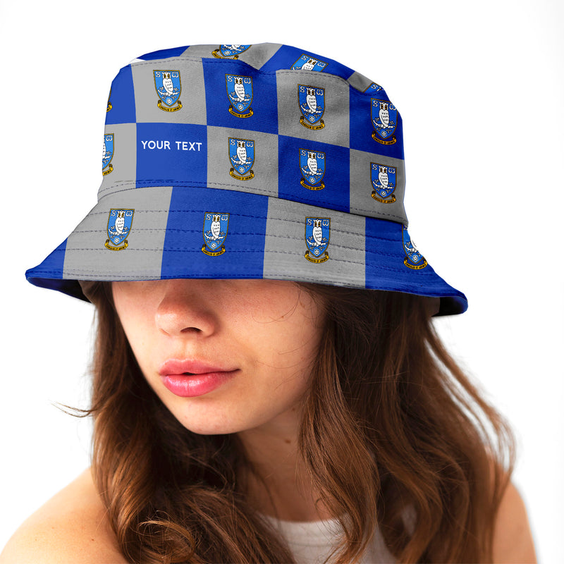 Stoke City Chequered Bucket Hat - Offically Licensed Product
