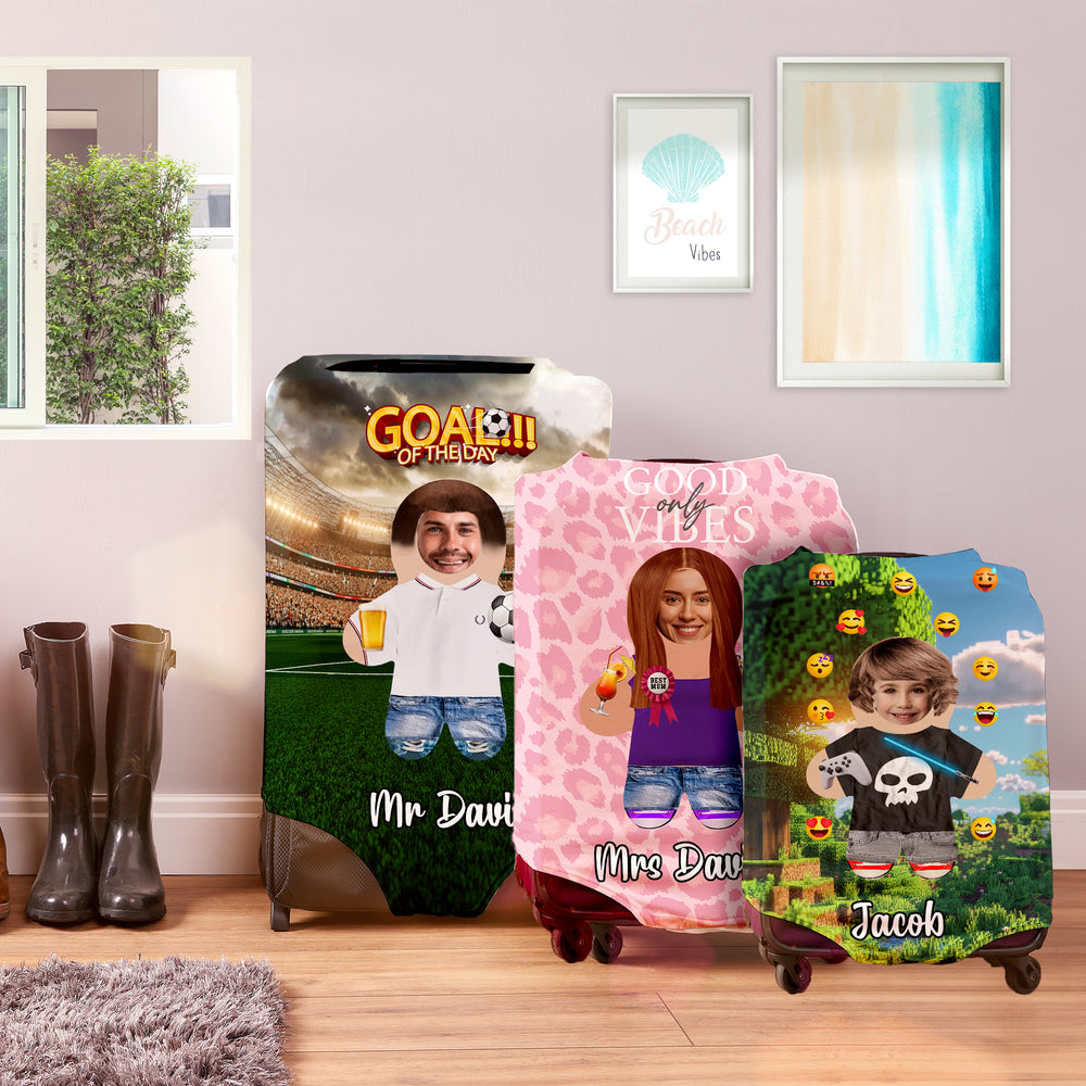 Create Your Own Mini Me™ Personalised Suitcase Cover
