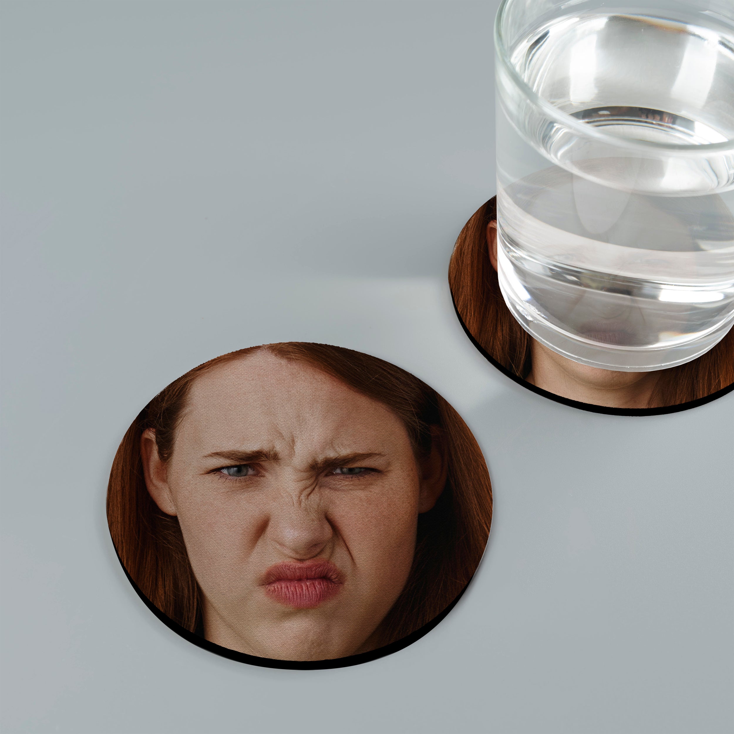 Your Face - Personalised Drinks Coaster - Round or Square