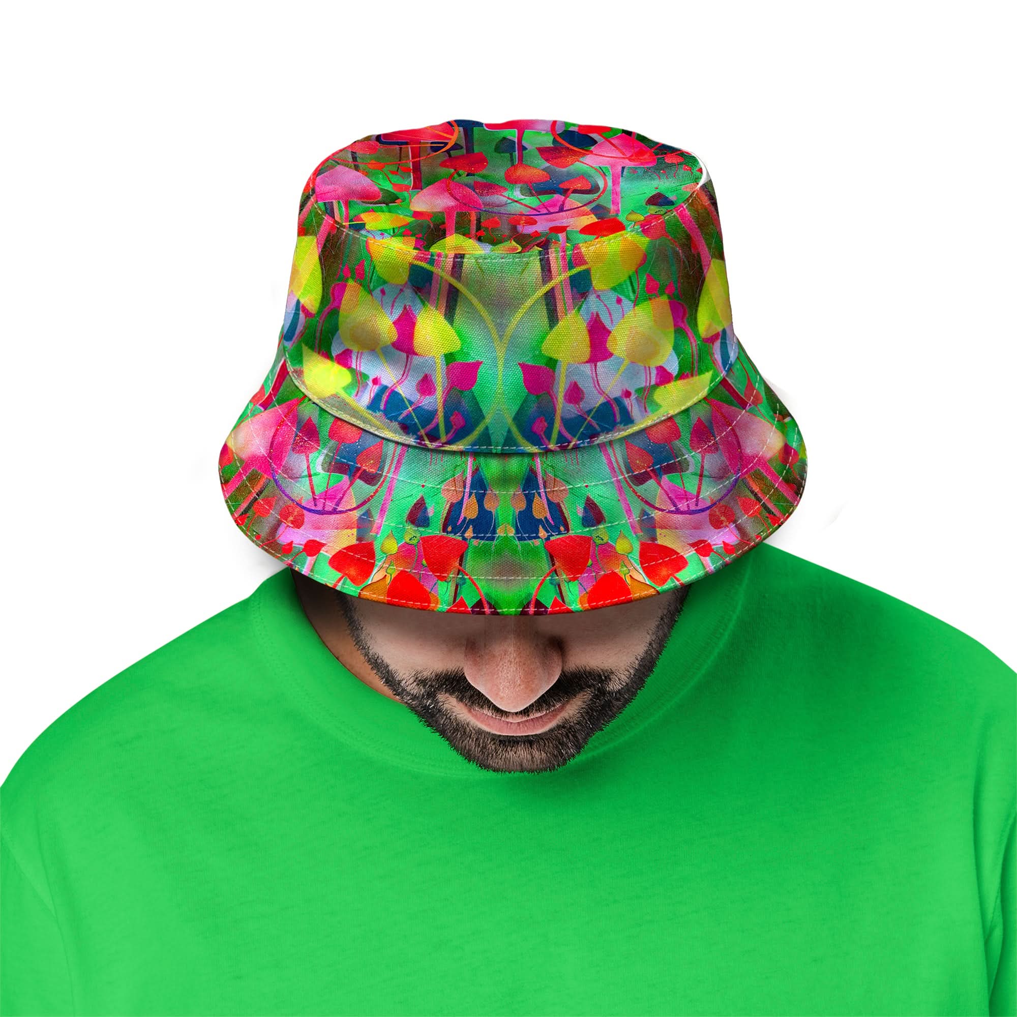 Penny Banger - Inverted Colours Mushrooms - Bucket Hat – https ...