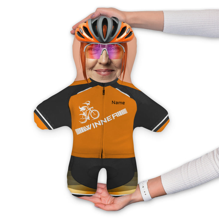 Cyclist - Winner - Custom - Personalised Mini Me Doll