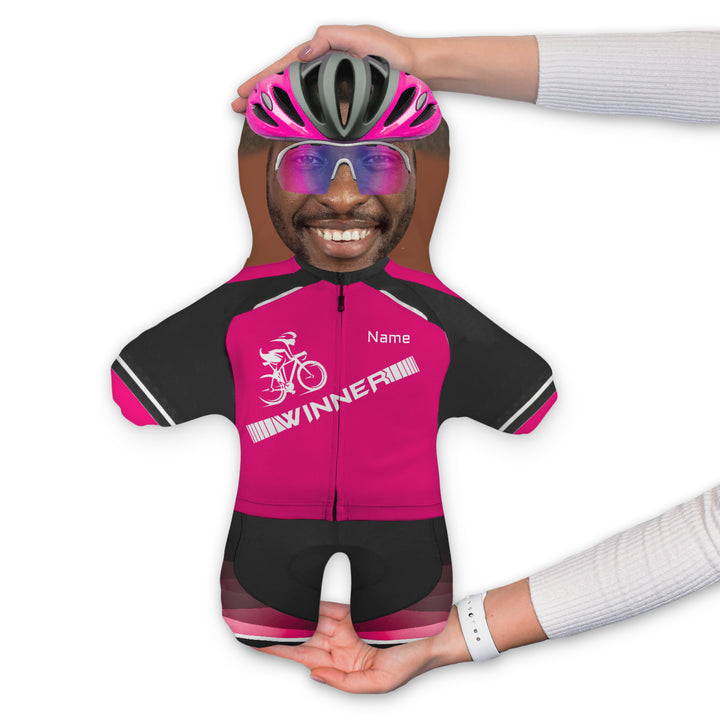 Cyclist - Winner - Custom - Personalised Mini Me Doll