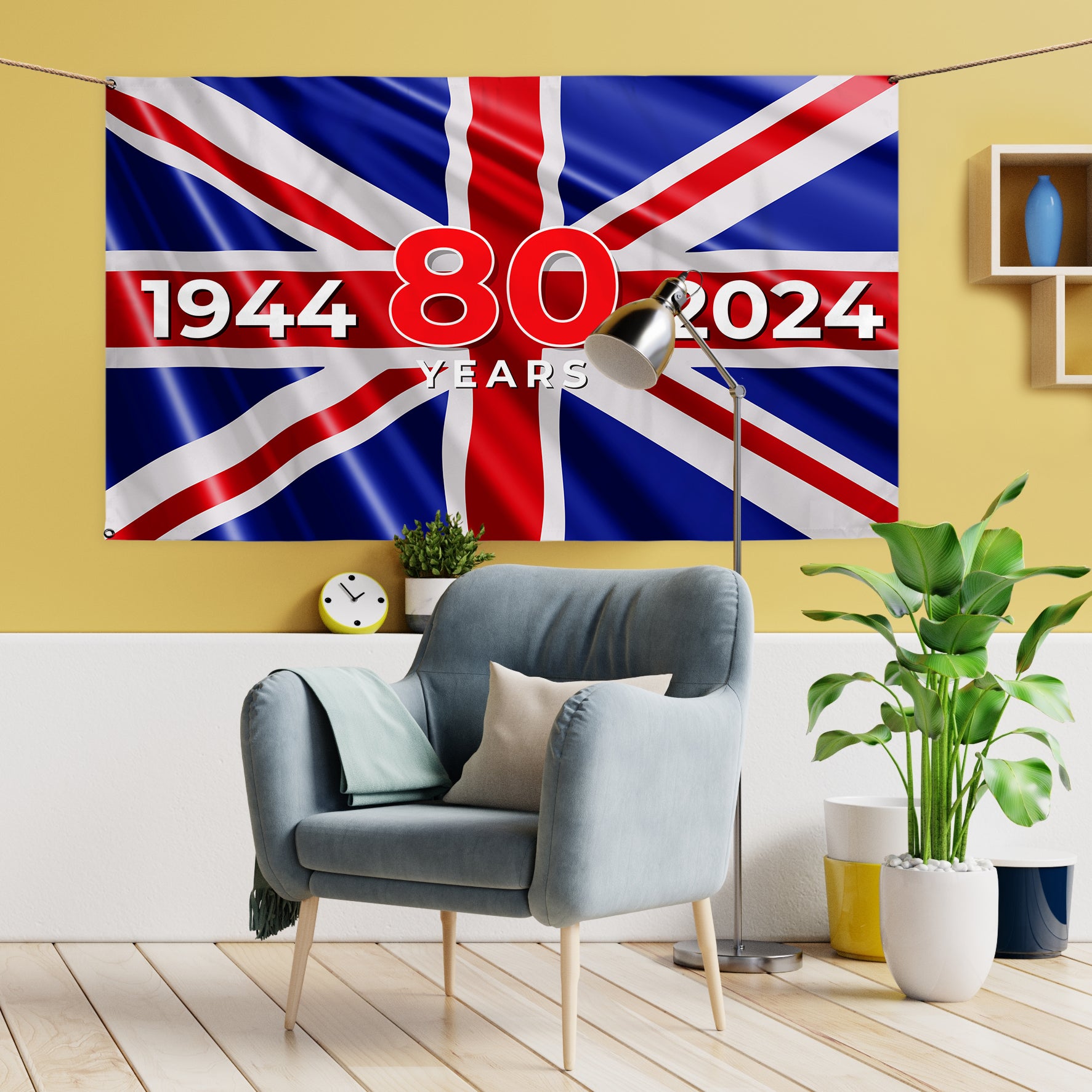 D-Day Union Jack | Banner - 5ft x 3ft