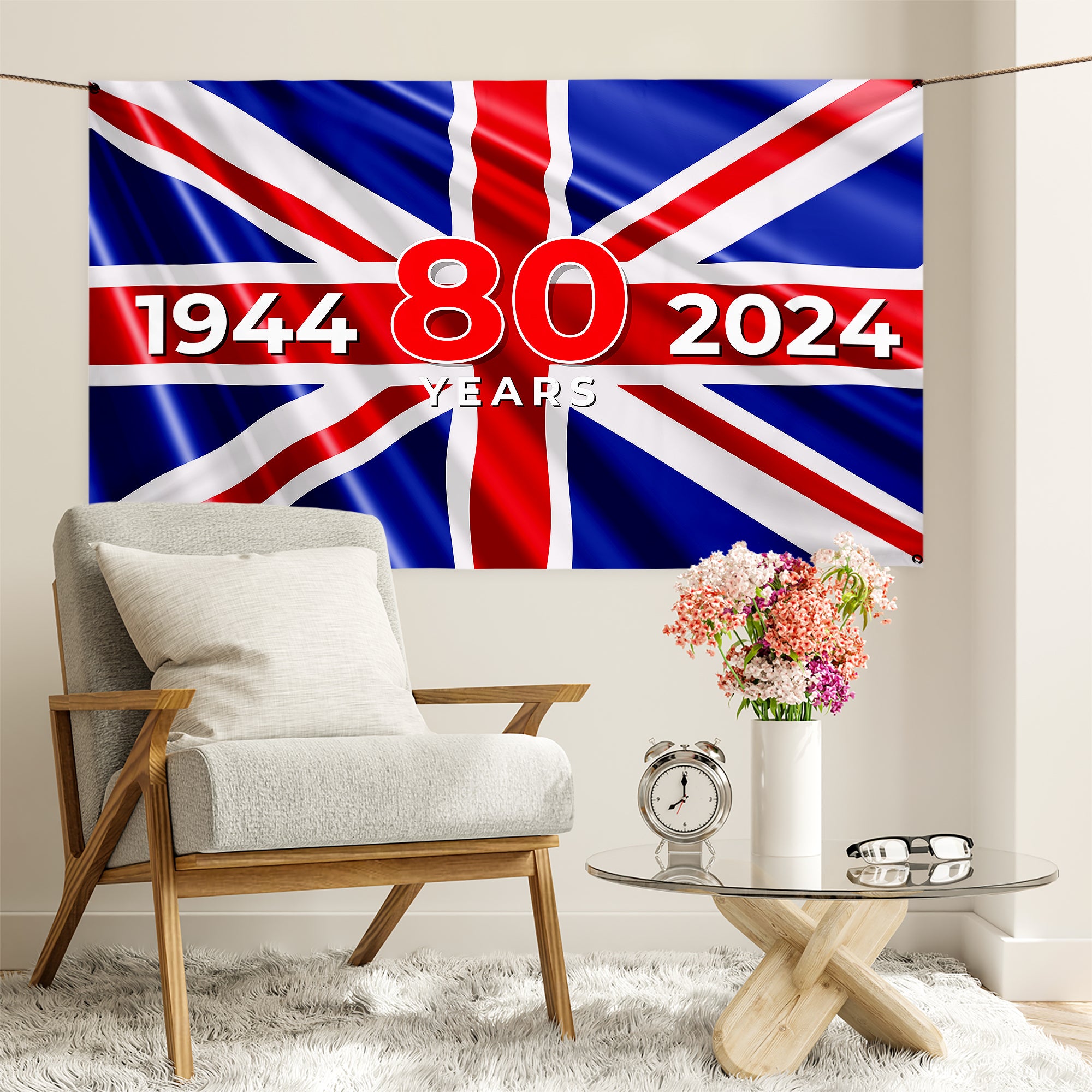 D-Day Union Jack | Banner - 5ft x 3ft