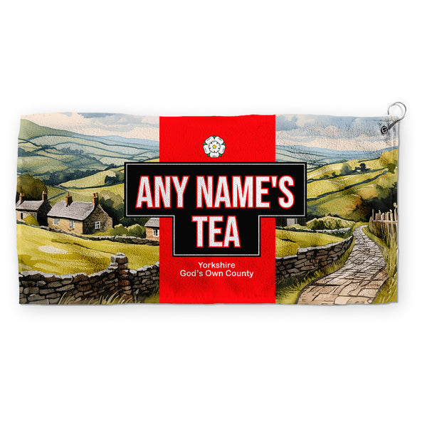 Yorkshire - Personalised Golf Towel