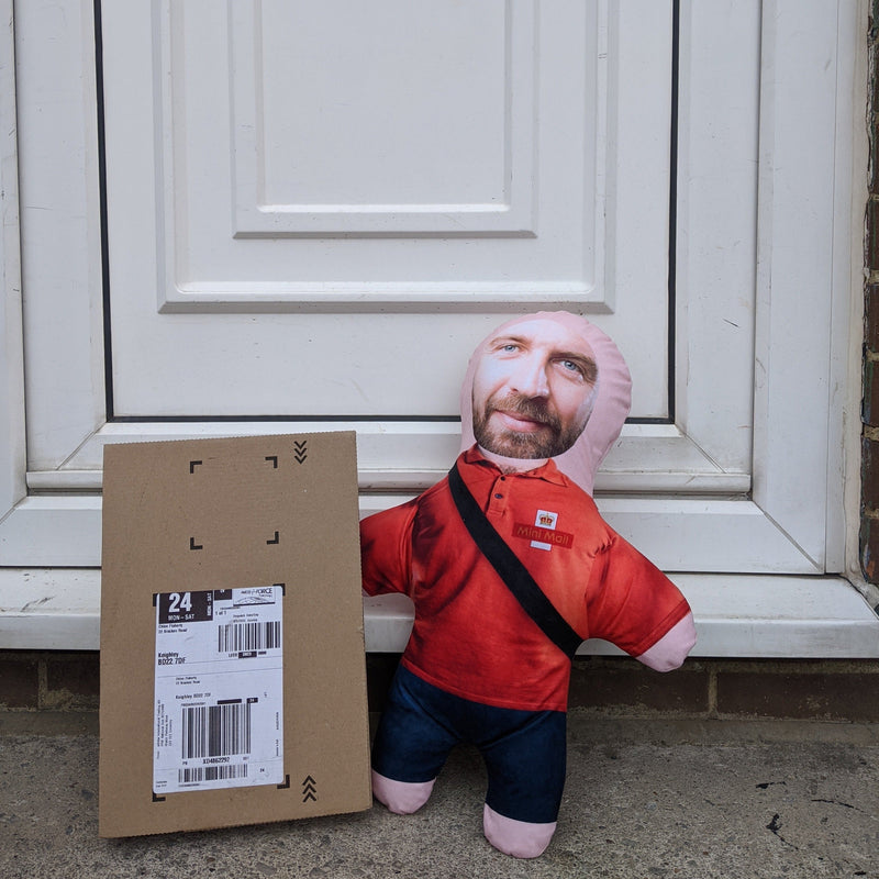 Delivery Worker - Brown - Custom - Mini Me Personalised Doll