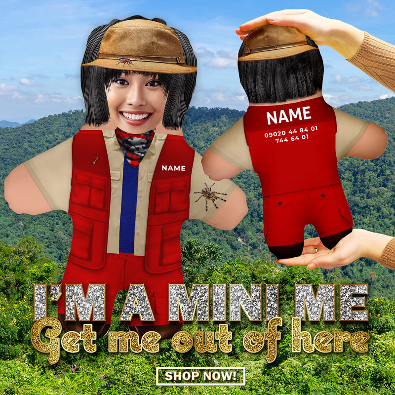 I'm A Mini Me... Get Me Out Of Here - Custom - Mini Me Personalised Doll