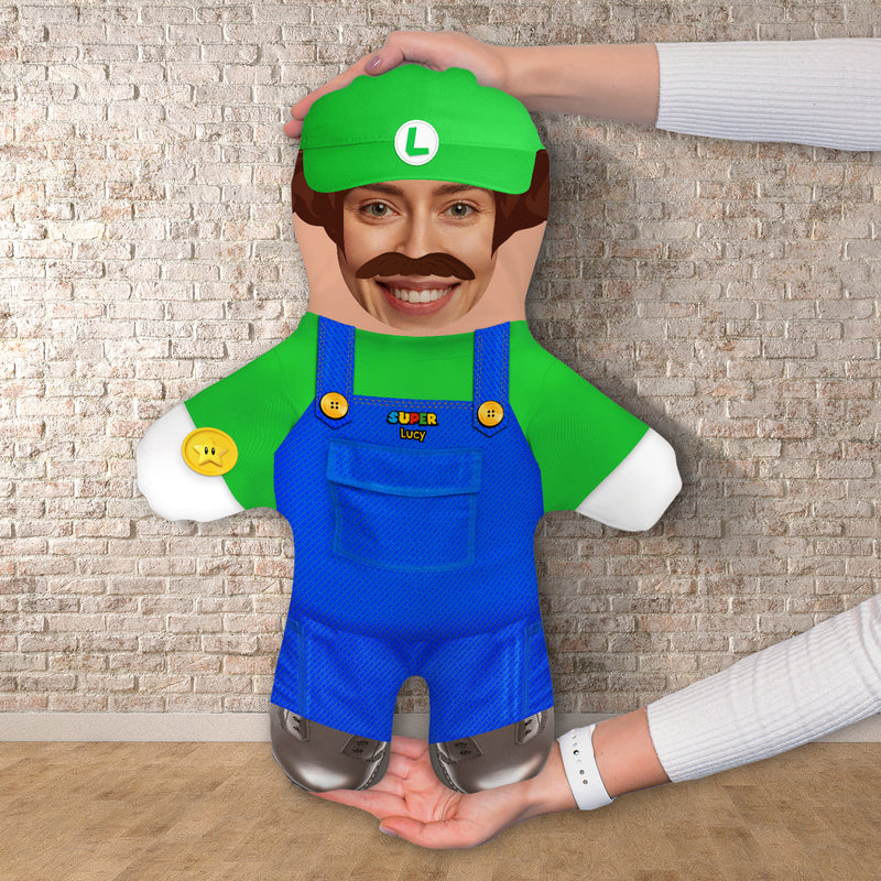 Luigi - Super Mini Me Personalised Doll