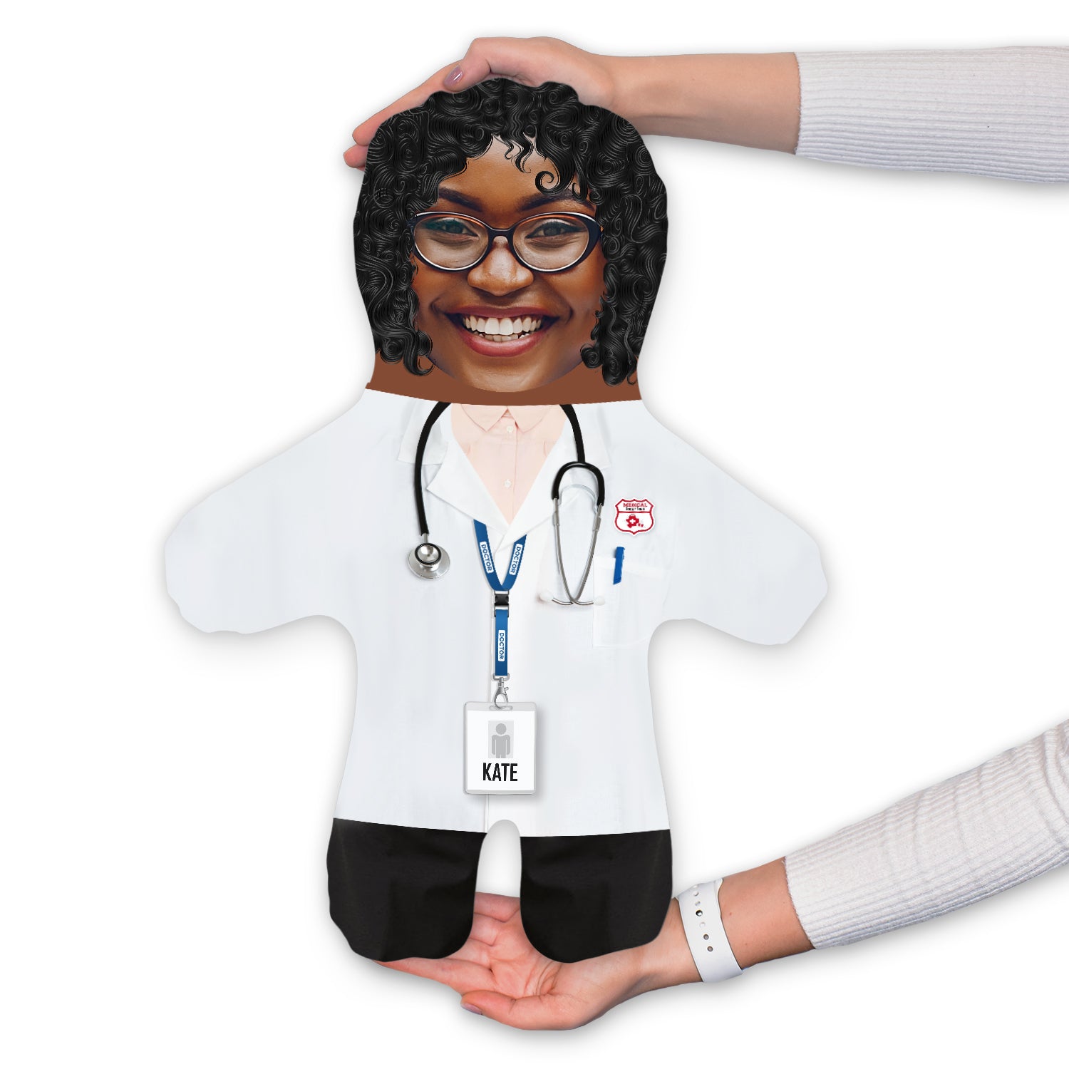 Female Doctor - Custom - Personalised Mini Me Doll