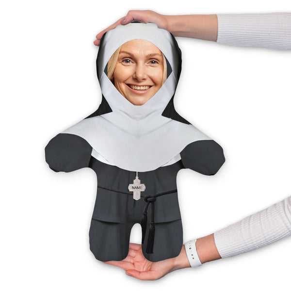 Nun - Personalised Text Mini Me Doll