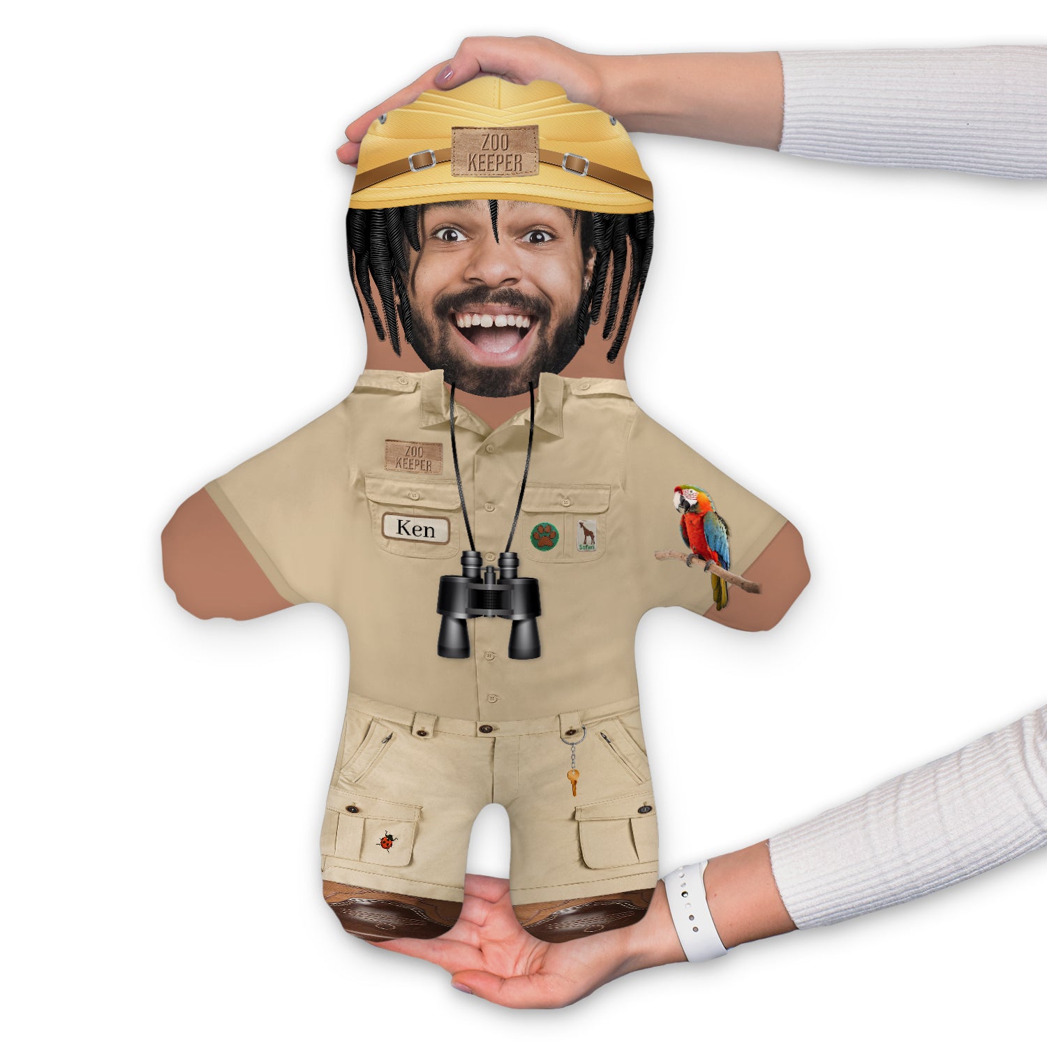 Zoo Keeper - Custom - Mini Me Personalised Doll
