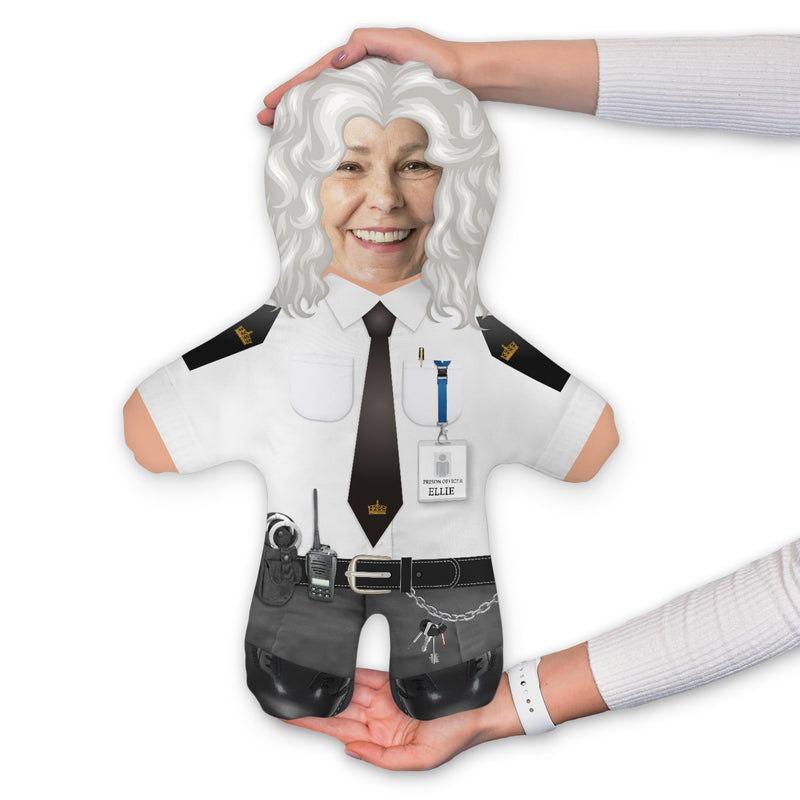 Prison Guard/Officer - Custom - Mini Me Personalised Doll
