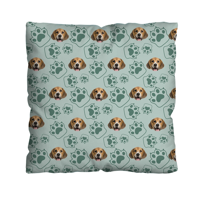 Pet Pattern - Minty Paws - 45cm Cushion