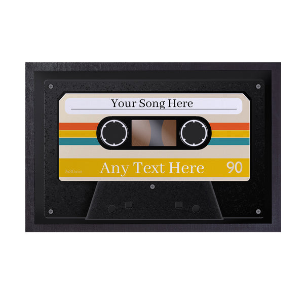 Cassette Song Tape - Personalised Door Mat - 60cm x 40cm