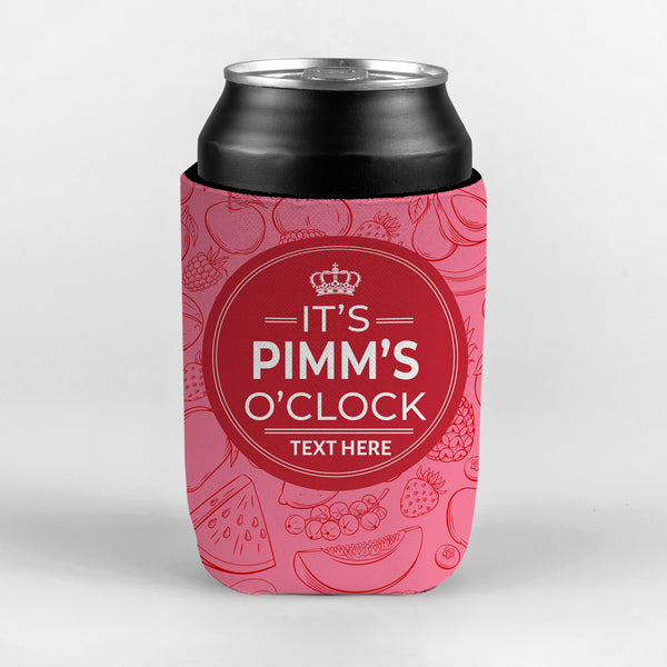 Pimm's O'clock - Custom Personalised Drink Can Cooler