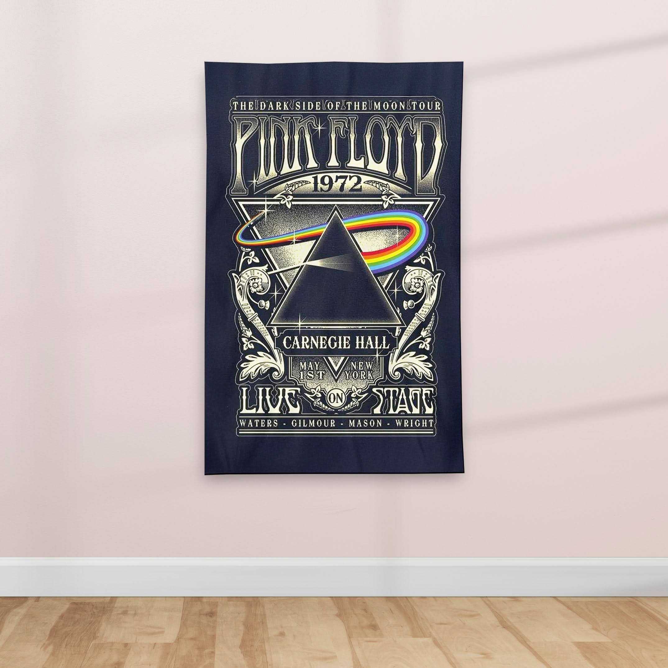 1960's Retro British Progressive Rock Music poster - Textile Poster ...