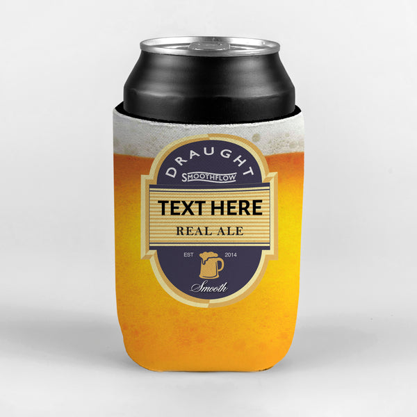 Draught Beer - Custom Personalised Drink Can Cooler