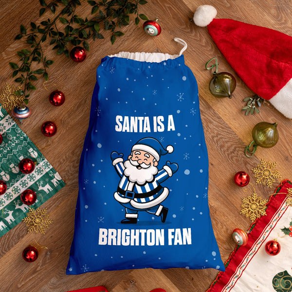 Santa is a Brighton Fan - Santa Sack
