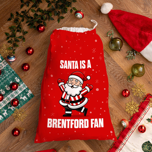 Santa is a Brentford Fan - Santa Sack