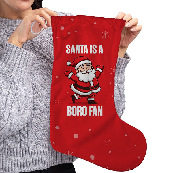 Santa is a Middlesbrough Fan - Stocking