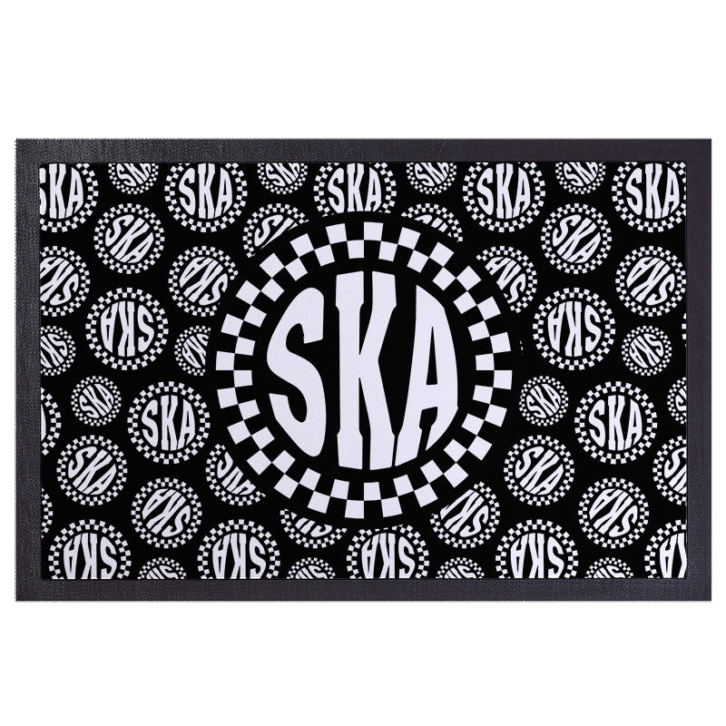 Ska Checks - Door Mat - 60cm x 40cm