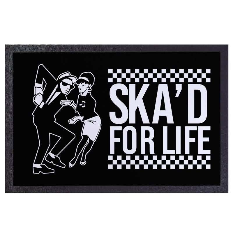 Ska'd For Life - Door Mat - 60cm x 40cm