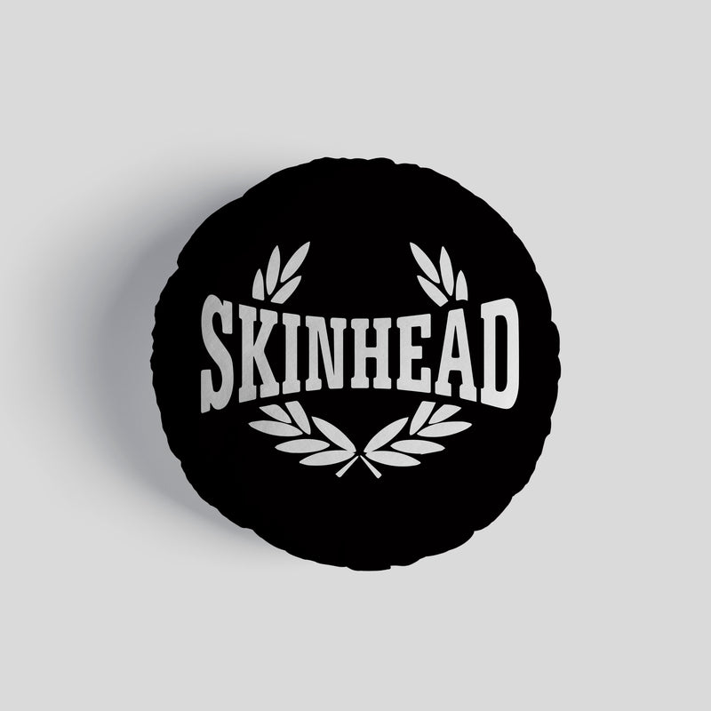 Skinhead Laurel Leaf 14" Round Throw Cushion