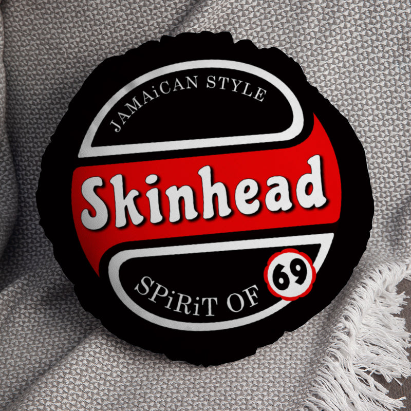 Skinhead Spirit of 69 14" Round Throw Cushion